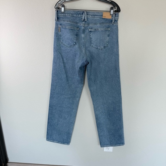PAIGE Serena Boyfriend Straight Leg Jean Leela Distressed Denim Women’s Size 28 - Picture 8 of 13